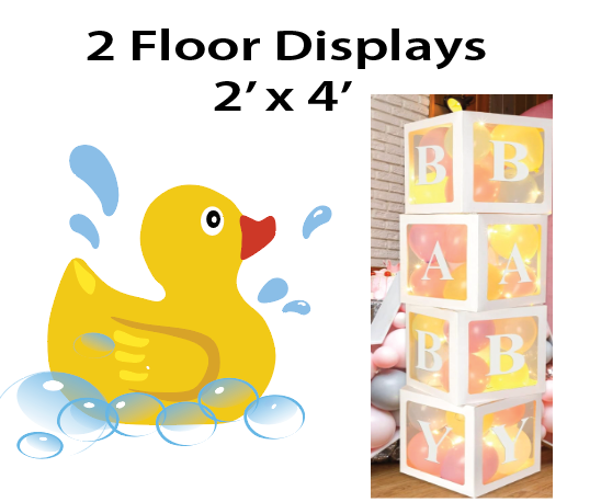 Rubber Duck - Floor Graphics - $25