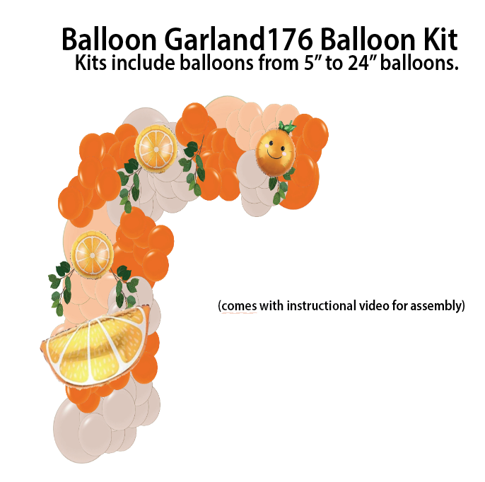 Little Cutie  - Balloon Garland Kit - $25