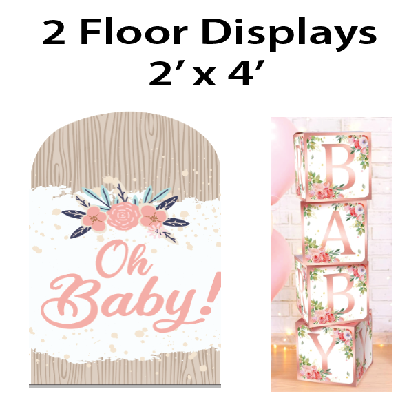 Boho Baby  - Floor Graphics - $25