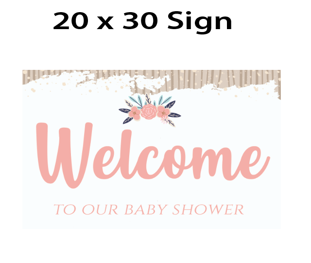 Boho Baby  - Welcome Sign - $25