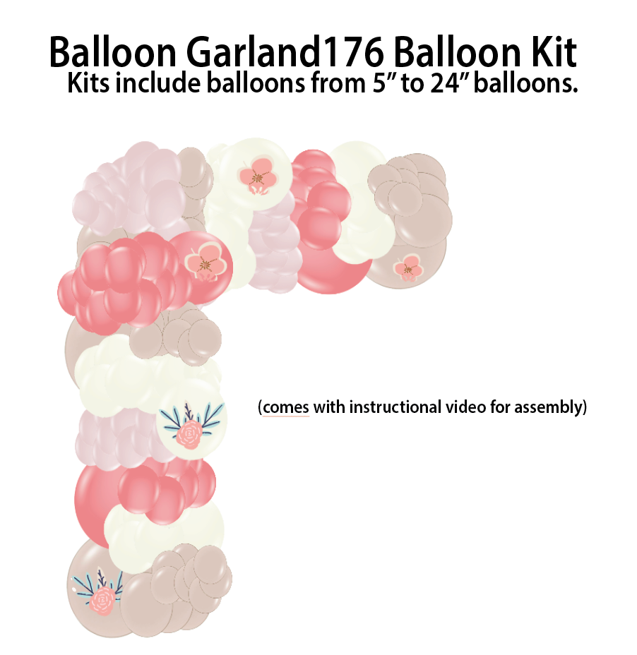 Boho Baby  - Balloon Garland Kit - $25