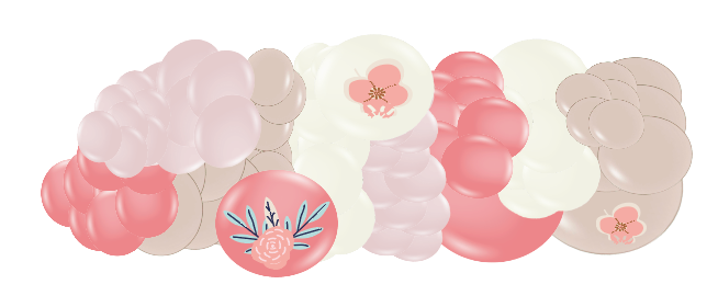 Boho Baby  - Balloon Garland Kit - $15
