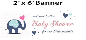 My Little Peanut  - Banner - $25