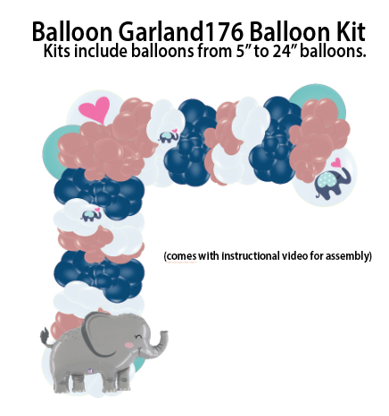 My Little Peanut  - Balloon Garland Kit - $25