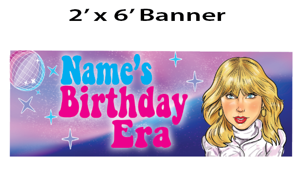 Taylor Swift -  Banner $25.00