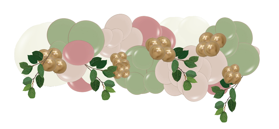 Wildflower  - Balloon Garland Kit - $15