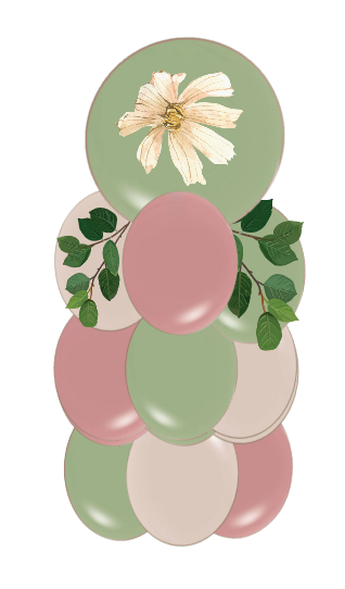 Wildflower - Balloon Column Kit - $15