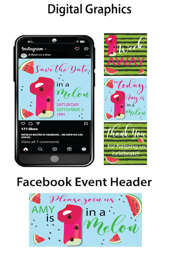 1 in a Melon - Digital Graphics - $10.00