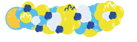 Beach- Balloon Garland Kit $15.00