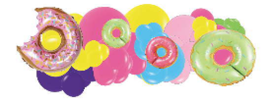 Donuts - Balloon Garland Kit $15.00