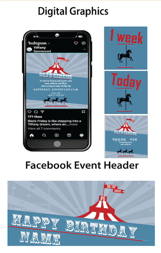 Circus - Digital Graphics $10.00