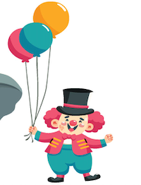 Circus - Floor Decor Stands $25.00