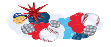 Caricature - Balloon Garland Kit $15.00