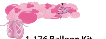 Dancer - Balloon Garland Kit $15.00