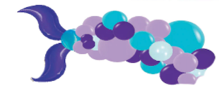 Mermaid - Balloon Garland Kit $15.00