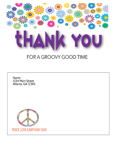 Peace - Thank you cards - $20.00