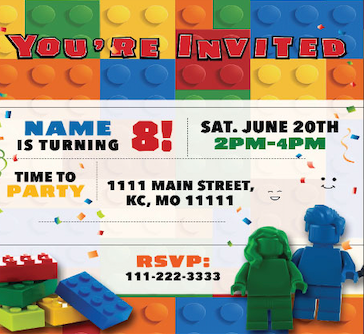 Lego - Digital Graphics $10.00