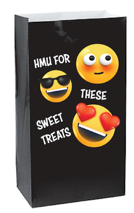 Texting_Emoji -Treat Bags $25.00