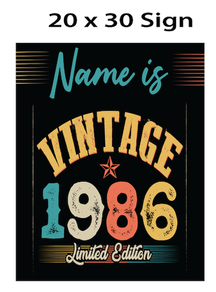 Vintage - Welcome Sign - $25.00