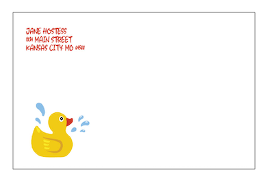 Rubber Duck - Invitations - $25