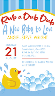 Rubber Duck - Invitations - $25