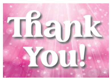 Sweet Sparkly 16 - Thank You Cards - $20.00