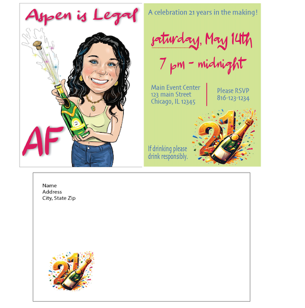 Legal AF - Invitations - $25
