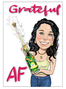 Legal AF - Thank You Cards - $20