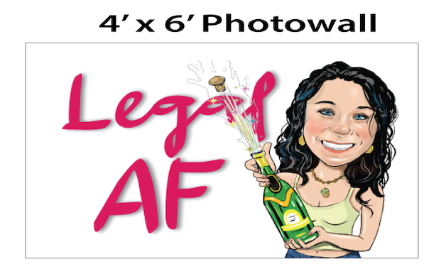 Legal AF - Photo Wall - $35