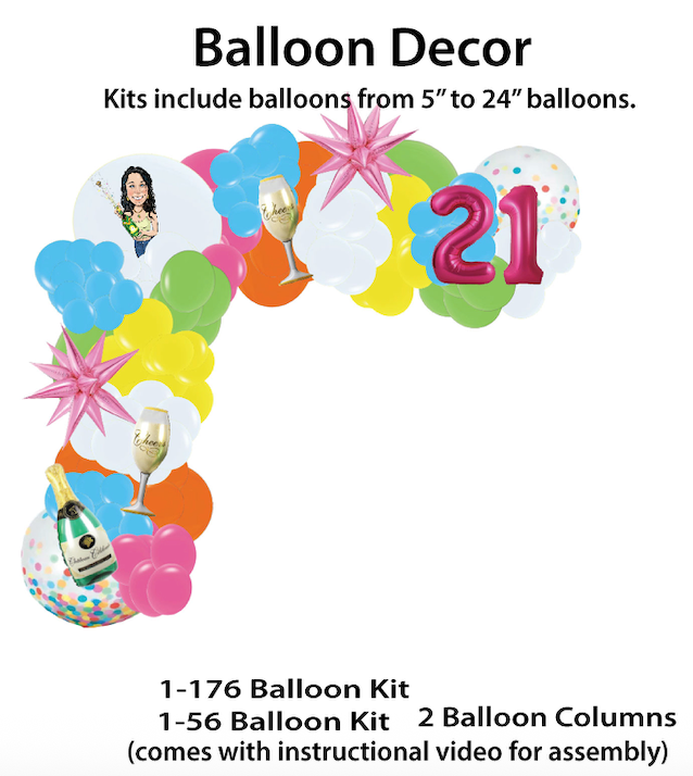Legal AF - Balloon Garland Kit - $25