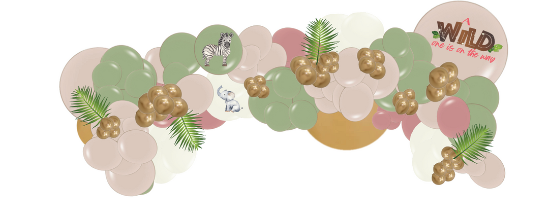 Wild One On the Way Small Balloon Garland