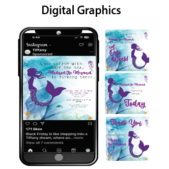 Mermaid - Digital Graphics $10.00