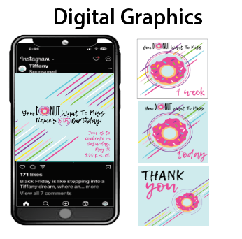 Donuts - Digital Graphics $10.00