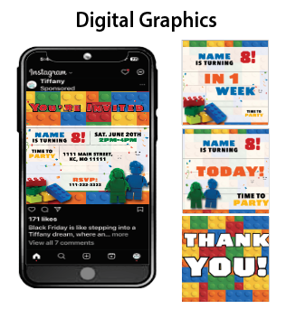 Lego - Digital Graphics $10.00