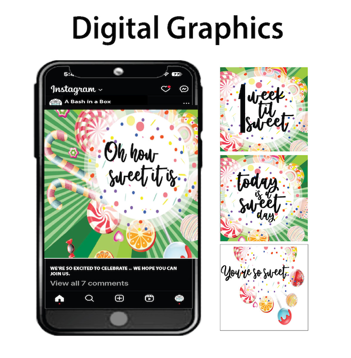 Candy -Digital Graphics $10.00