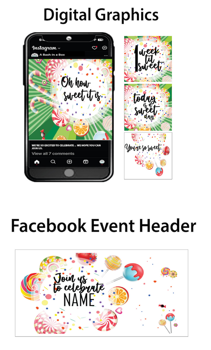 Candy -Digital Graphics $10.00