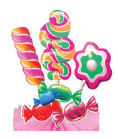 Candy - Floor Decor Stands $25.00