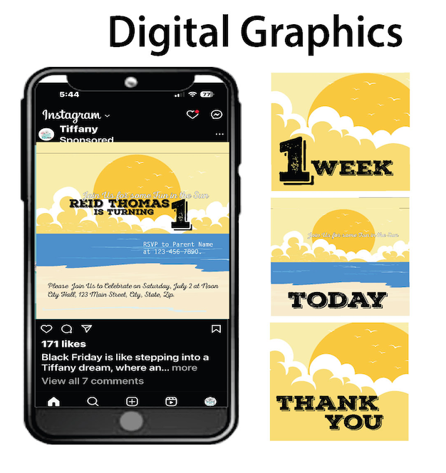 Beach -Digital Graphics $10.00