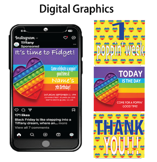 Fidget - Digital Graphics $10.00