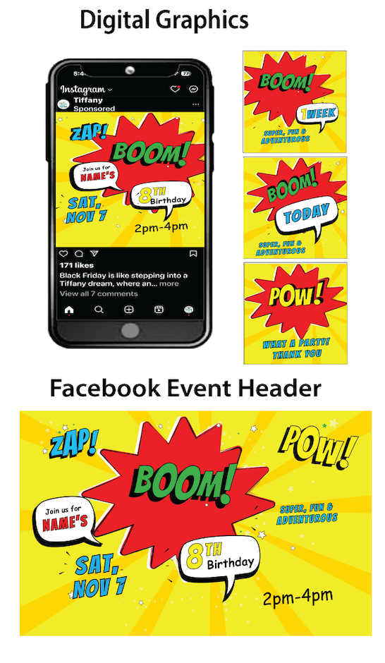 Comic Book - Digital Graphics $10.00
