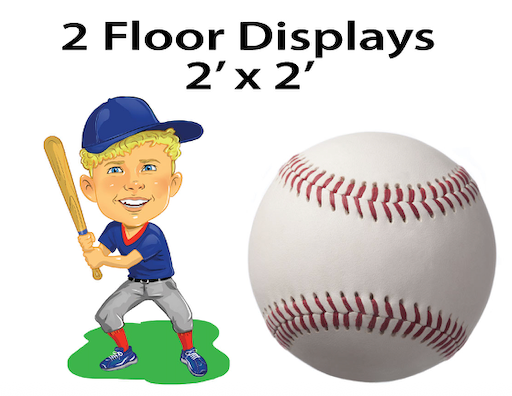 Caricature - Floor Decor Stands $25.00