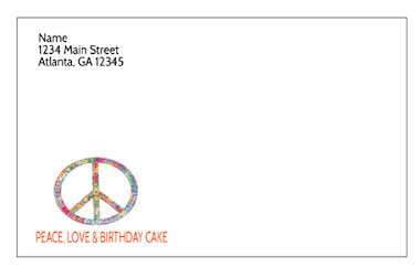 Peace - Invitations  $25.00