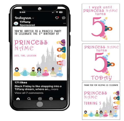 Princess- Digital Graphics $10.00