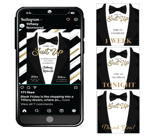 Suit and Tie - Digital Graphics $10.00