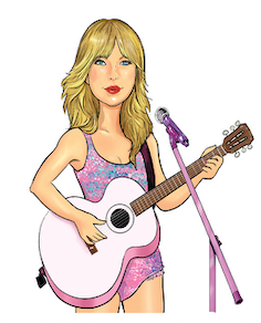Taylor Swift - Floor Decor Stands $25.00