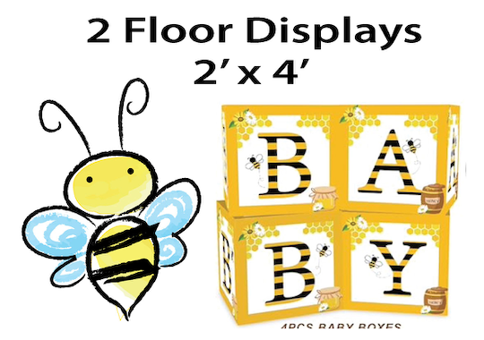Sweet as can Bee - Floor Graphics - $25