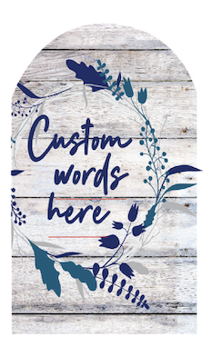White Barnwood - Floor Graphics- $25.00
