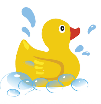 Rubber Duck - Floor Graphics - $25