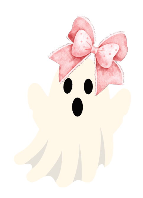 A Little Boo is almost Due - Floor Graphics  (Pink)