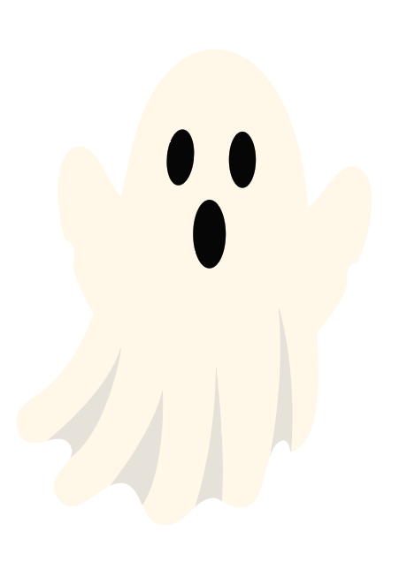 A Little Boo is almost Due - Floor Graphics  (Blue)